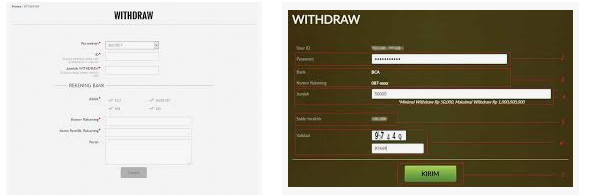 Cara tarik uang atau withdraw di situs resmi sbobet online